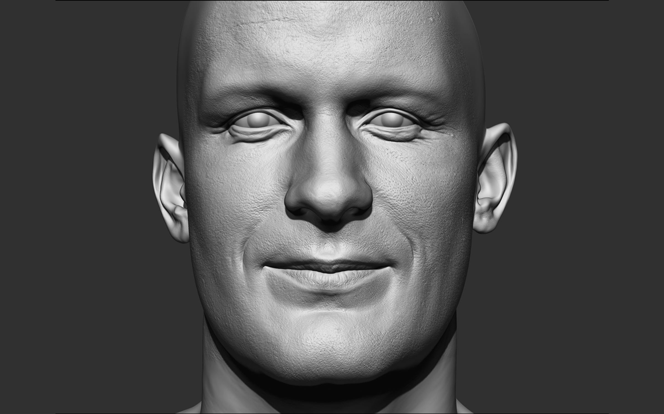 Texturing XYZ | 3D Portrait | Adam Spring | Official Website