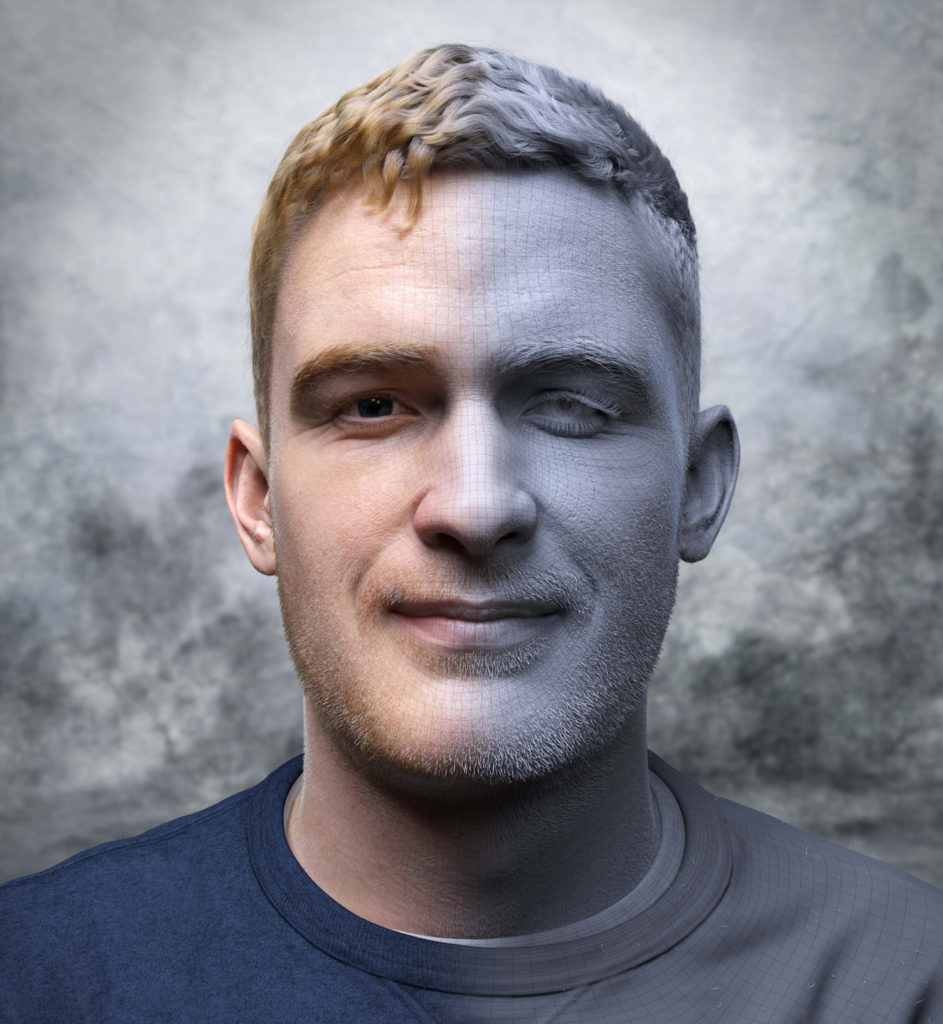 3D Portrait | Adam Spring | Official Website